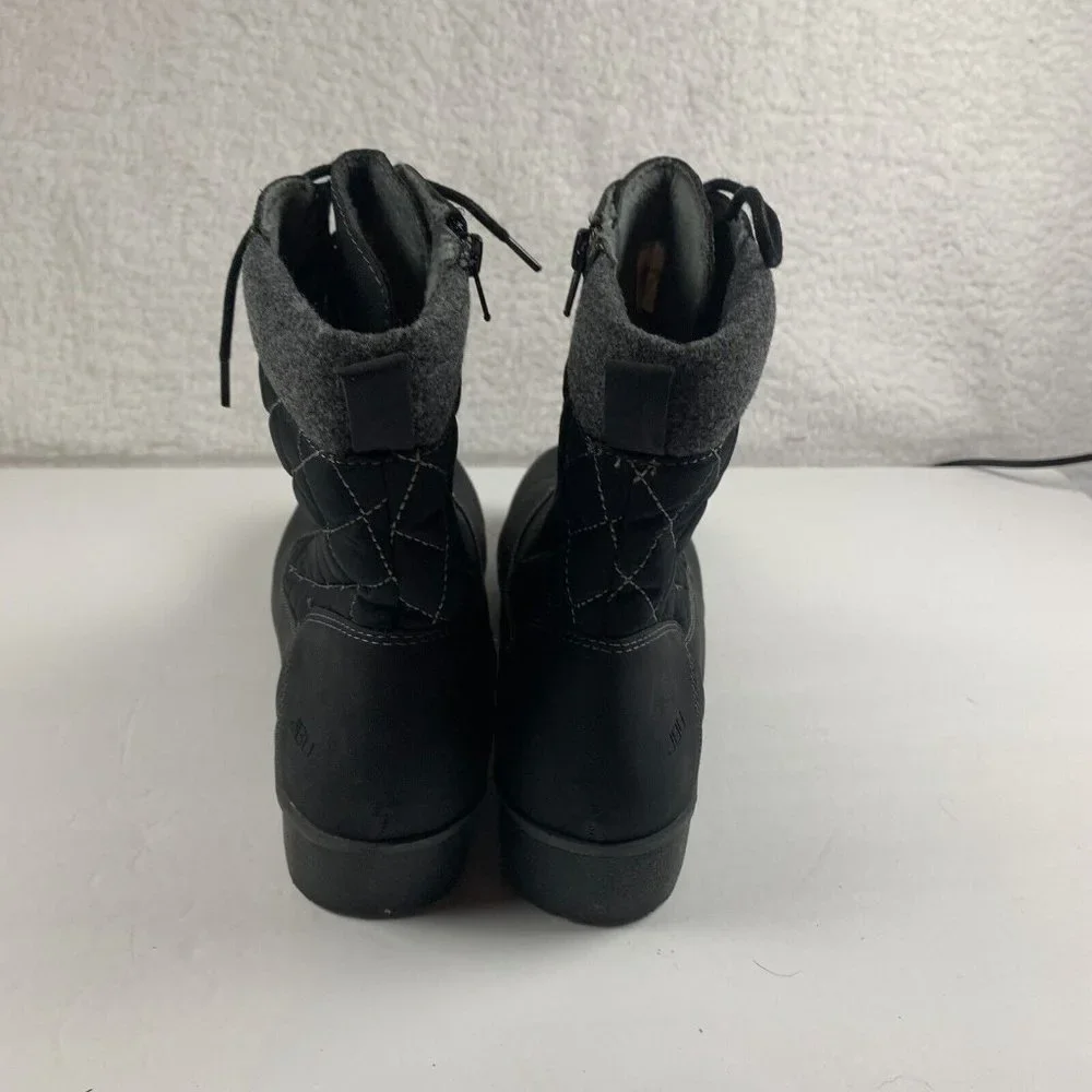 JBU by Jambu Summit B2SMT01 Water Repellent Boot Women's 9.5M Black Quilted 8022
